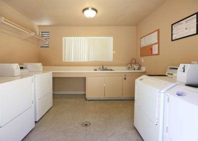 laundry room at mollison terrace