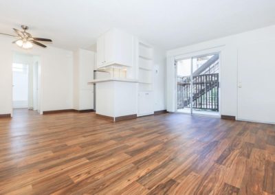 living area and front entry at mollison terrace