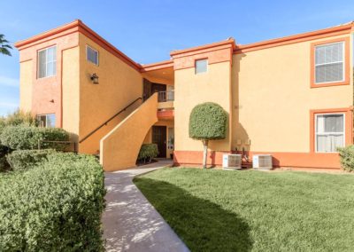 exterior of arezzo apartments