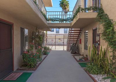 gated entrance and landscape at arizona towers