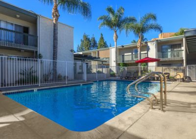 pool area at ballantyne manor