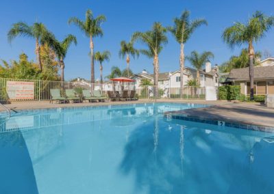 pool deck at citrus court