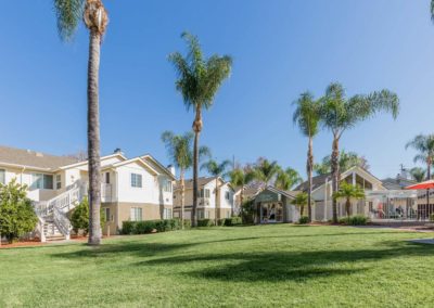 grass area at citrus court