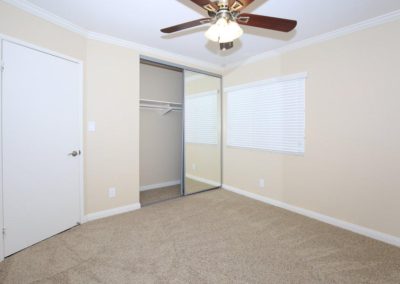 bedroom with closet at city gardens