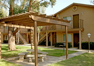 outdoor area with grass at euclid oaks