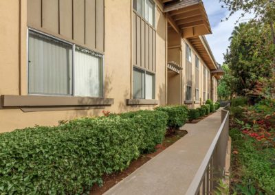 pathway and exterior of la mesa spring gardens