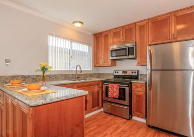 kitchen overview at la mesa spring gardens