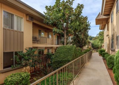 pathway and exterior at la mesa spring gardens