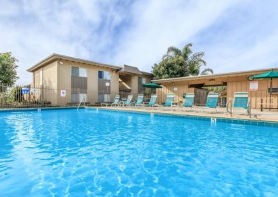 gated pool deck at la mesa spring gardens