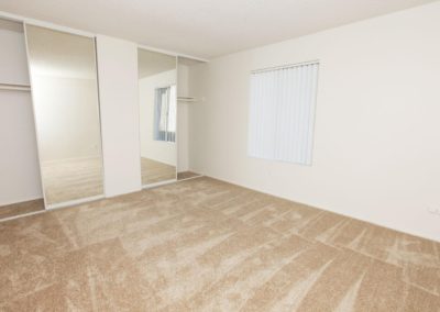 carpeted bedroom with closet at lemon gardens