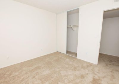 carpeted bedroom with closet at lemon gardens