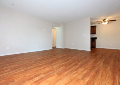 living area with wood floors at maple view