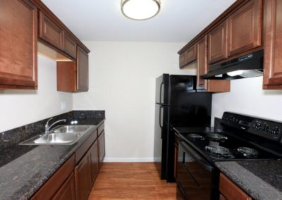 kitchen overview at maple view