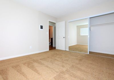 bedroom with closet at maple view