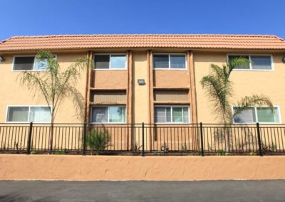 exterior of maple view apartments