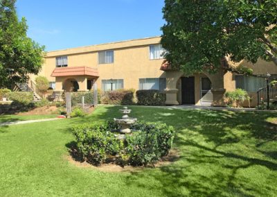 courtyard area at casa serena