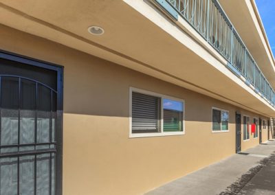 exterior of fresno terrace apartments