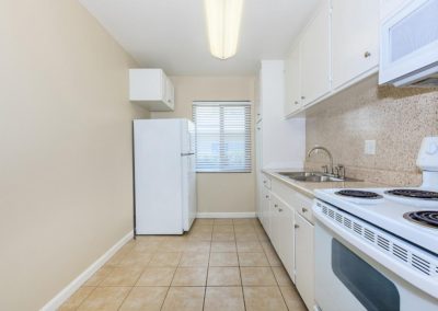 kitchen overview at fresno terrace