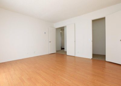 bedroom with closet at the pines