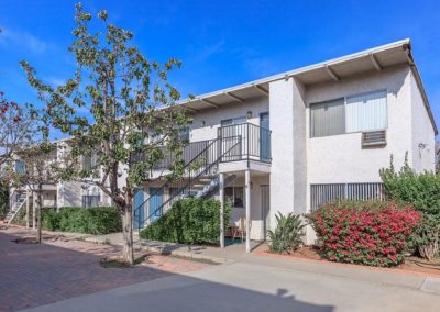 exterior and landscape of pinewood villas