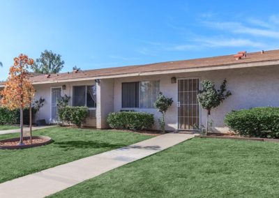 exterior of pinewood villas