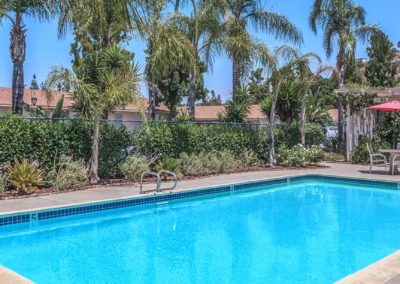 pool area pinewood villas