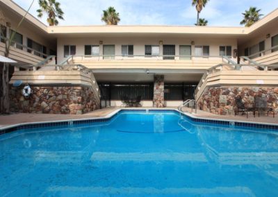 pool area at oceanridge apartments