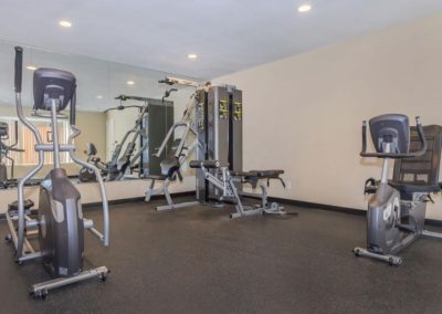 fitness center at parklane apartments