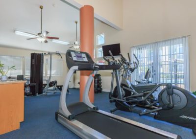 gym at peppertree gardens apartments