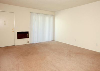 front entry and living area at ridgewood court