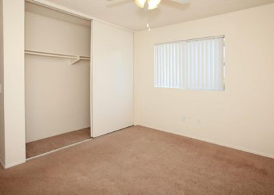 bedroom with closet at ridgewood court