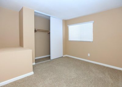 bedroom with closet at ridgewood court