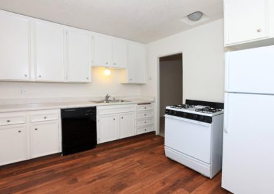 kitchen at rosewood villas