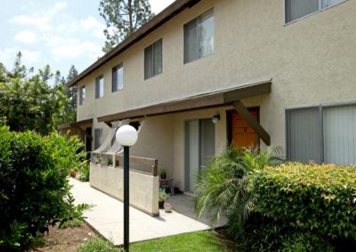 exterior and front patio at rosewood villas