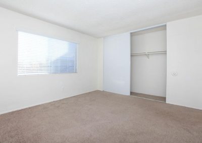 bedroom with closet at sandalwood apartments