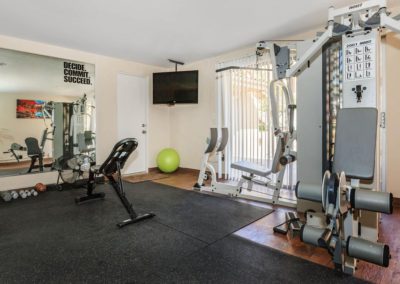 fitness center at lake meadows