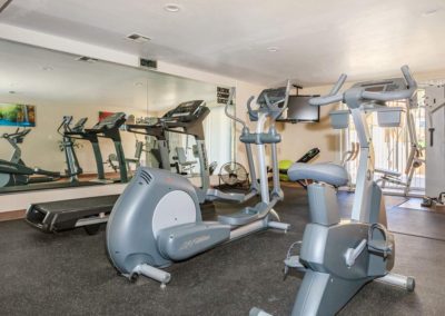 fitness center at lake meadows