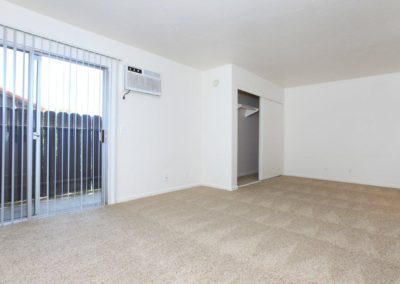 carpeted bedroom with closet at lake meadows