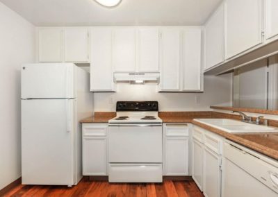 overview of kitchen at lake meadows