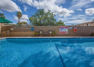 gated pool area overview at parks avenue