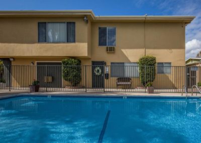 gated pool area at parks avenue