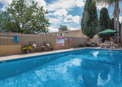 gated pool area at parks avenue