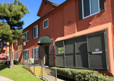 exterior of leasing office at stone ridge apartments