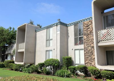 exterior of westwood apartments