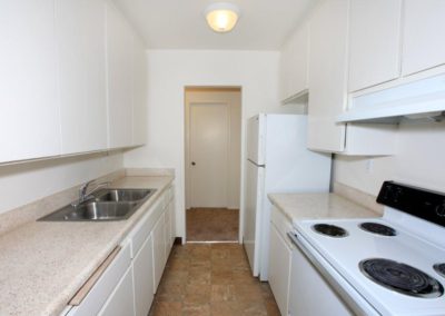 kitchen at westwood apartments