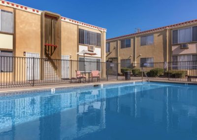 pool deck at westwood apartments