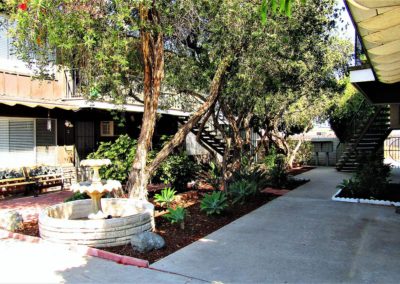 courtyard at town and country gardens