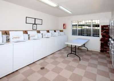 laundry room at villa montecito