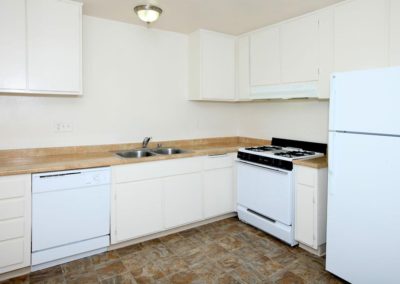 kitchen at villa montecito