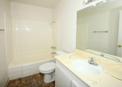 bathroom at villa montecito